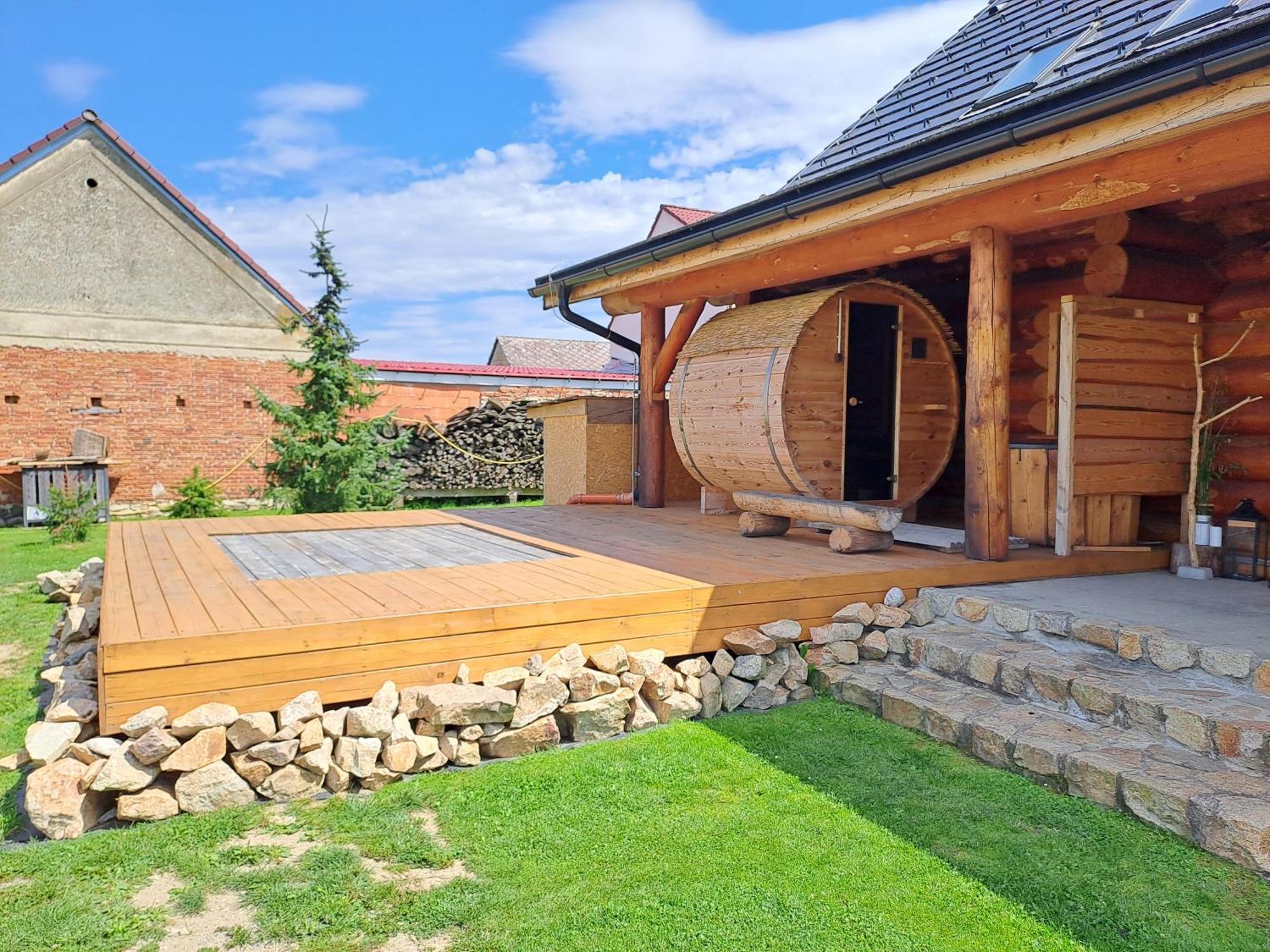 Wellness Srub U Holubu Villa Malsice Екстериор снимка