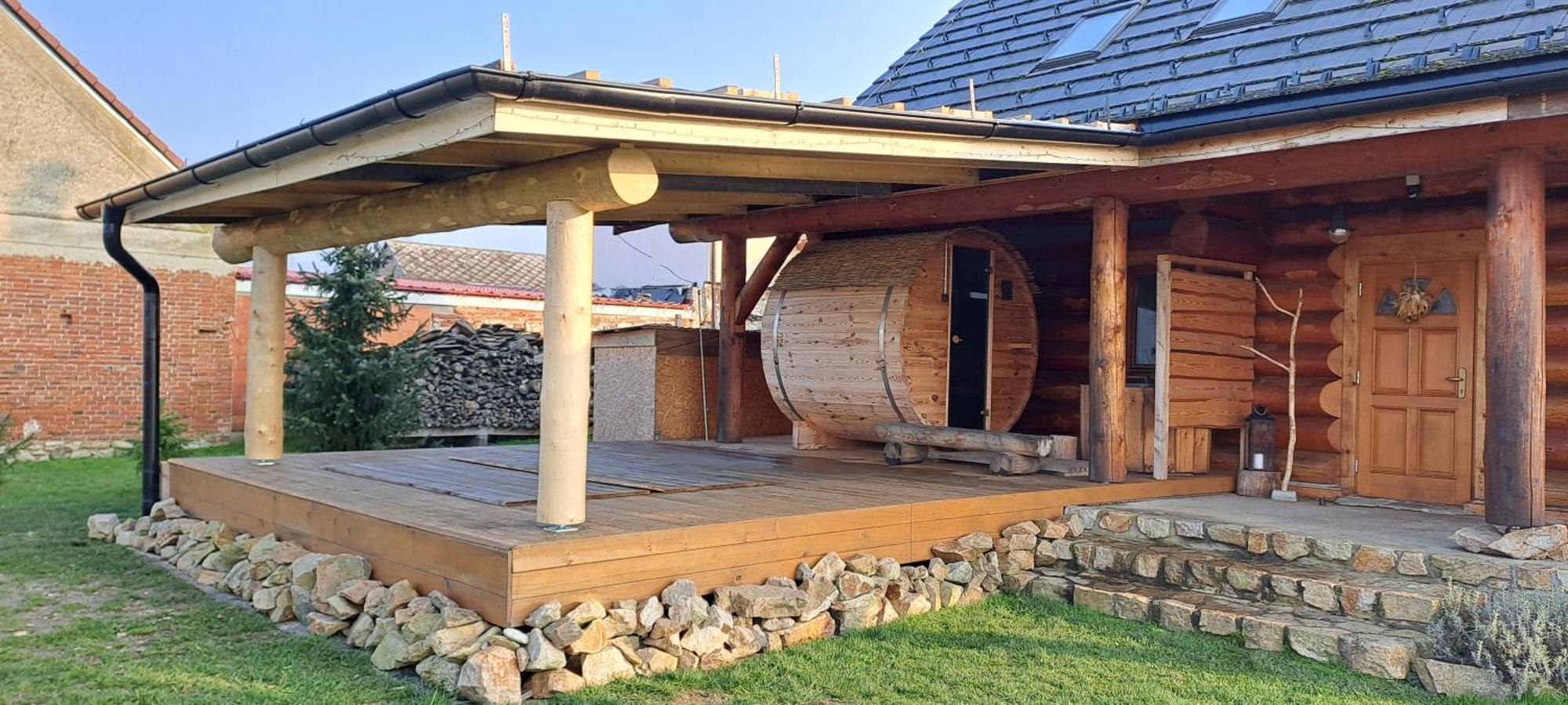 Wellness Srub U Holubu Villa Malsice Екстериор снимка