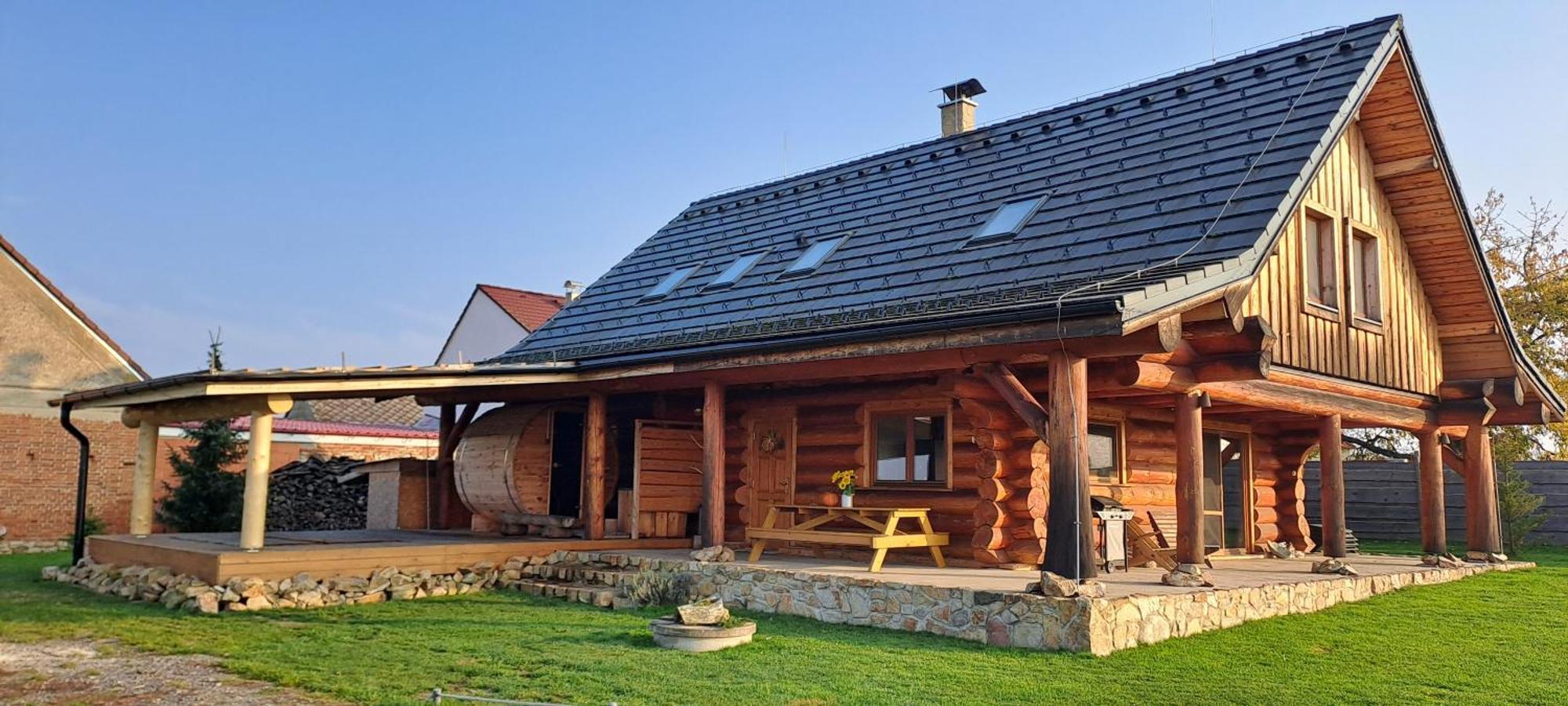 Wellness Srub U Holubu Villa Malsice Екстериор снимка
